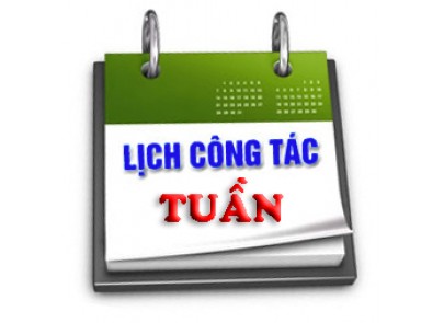 Lịch làm việc của Lãnh đạo nhà trường tuần 42-2025 (từ ngày 13/10/2025 đến ngày 18/10/2025)