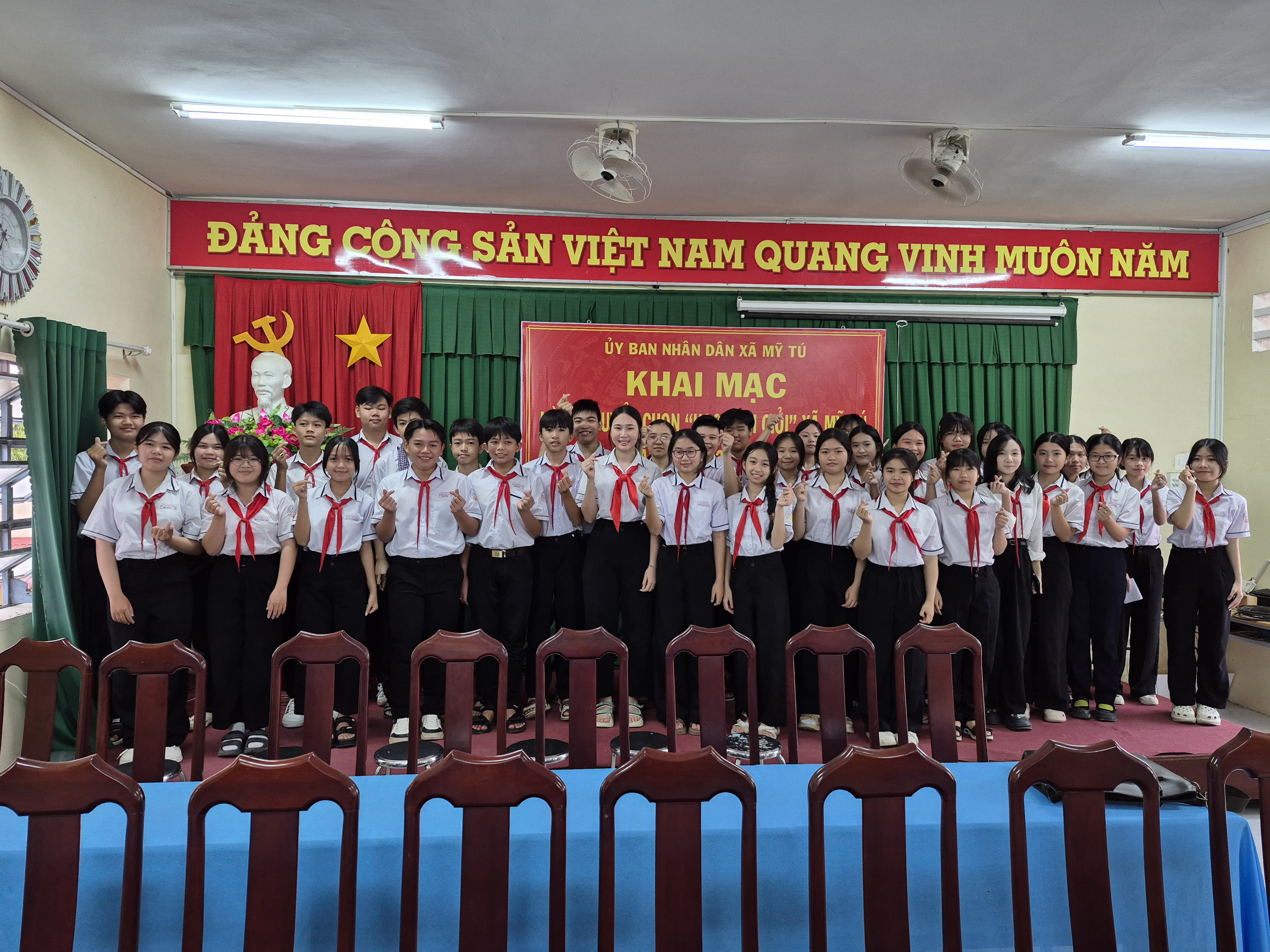 HỌC SINH TRƯỜNG THCS HUỲNH HỮU NGHĨA THAM GIA KỲ THI CHỌN HỌC SINH GIỎI CẤP XÃ MỸ TÚ NĂM HỌC 2025–2026